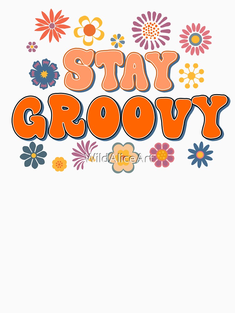 Stay Groovy Beatnik by WildAliceArt T-Shirts, Hoodie, Sweatshirt | BlankRebels.com (Image 3)