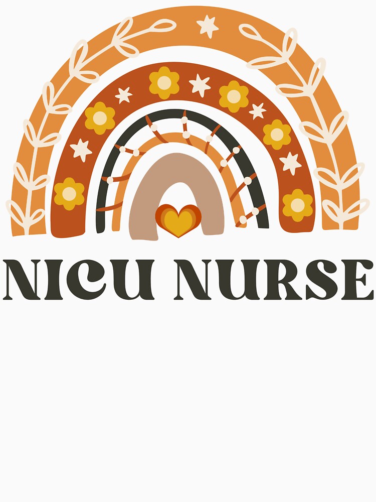 NICU Nurse Vintage Rainbow by AsinusAS T-Shirts, Hoodie, Sweatshirt | BlankRebels.com (Image 3)