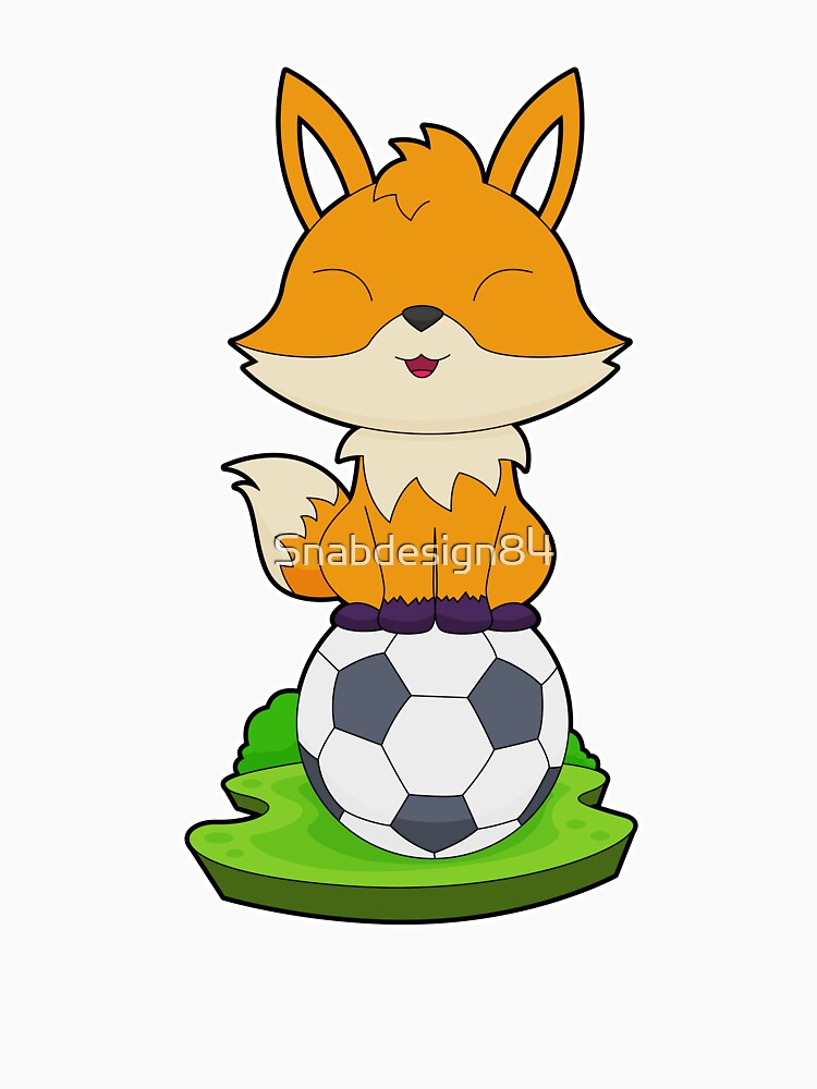 Fox Soccer player Soccer by Snabdesign84