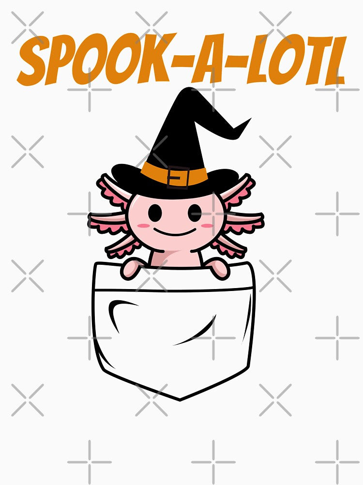 Axolotl Halloween Costume - SPOOK-A-LOTL by ijdesigns T-Shirts, Hoodie, Sweatshirt | BlankRebels.com (Image 3)