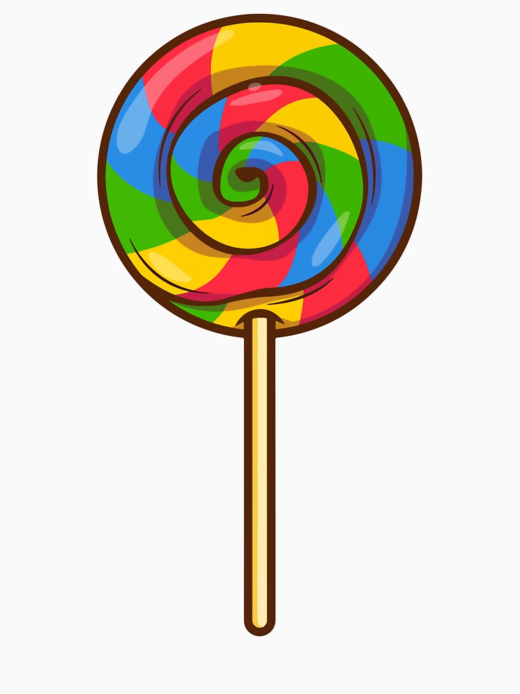 Lollipop Rainbow Sucker Candy Halloween Costume by Teapot-art T-Shirts, Hoodie, Sweatshirt | BlankRebels.com (Image 3)