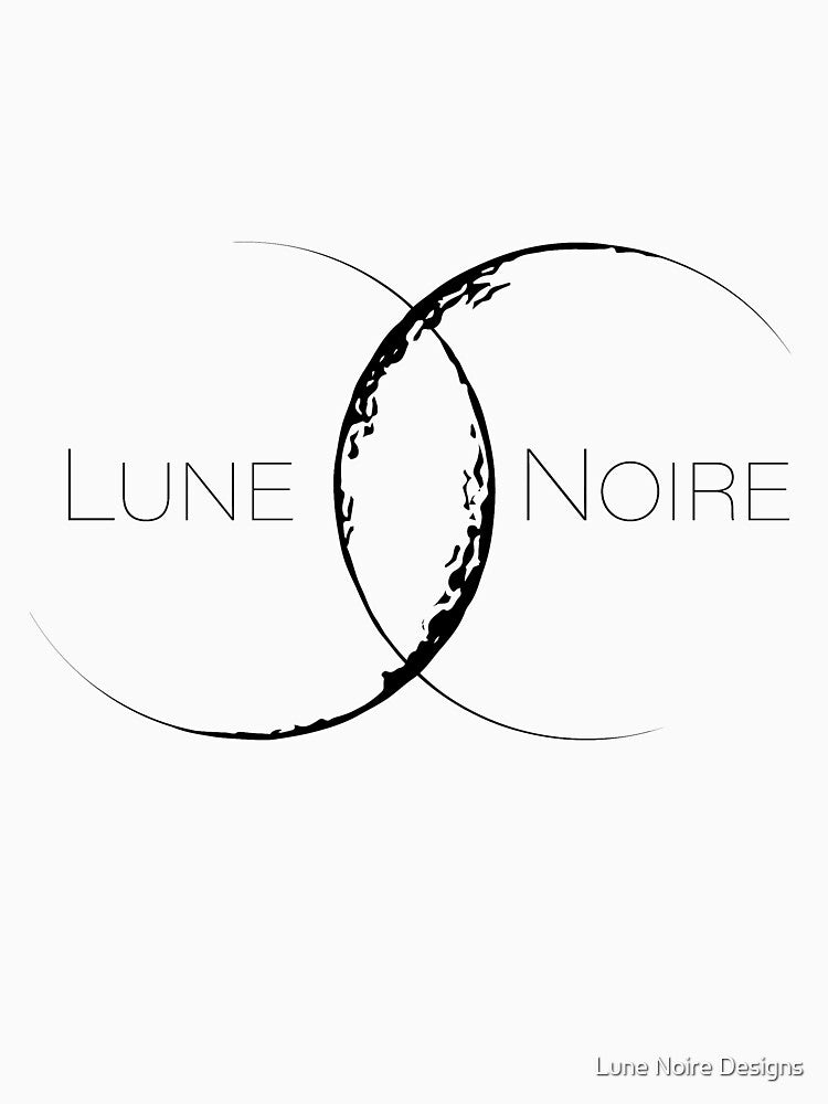 Lune Noire Logo by Lune Noire Designs T-Shirts, Hoodie, Sweatshirt | BlankRebels.com (Image 3)