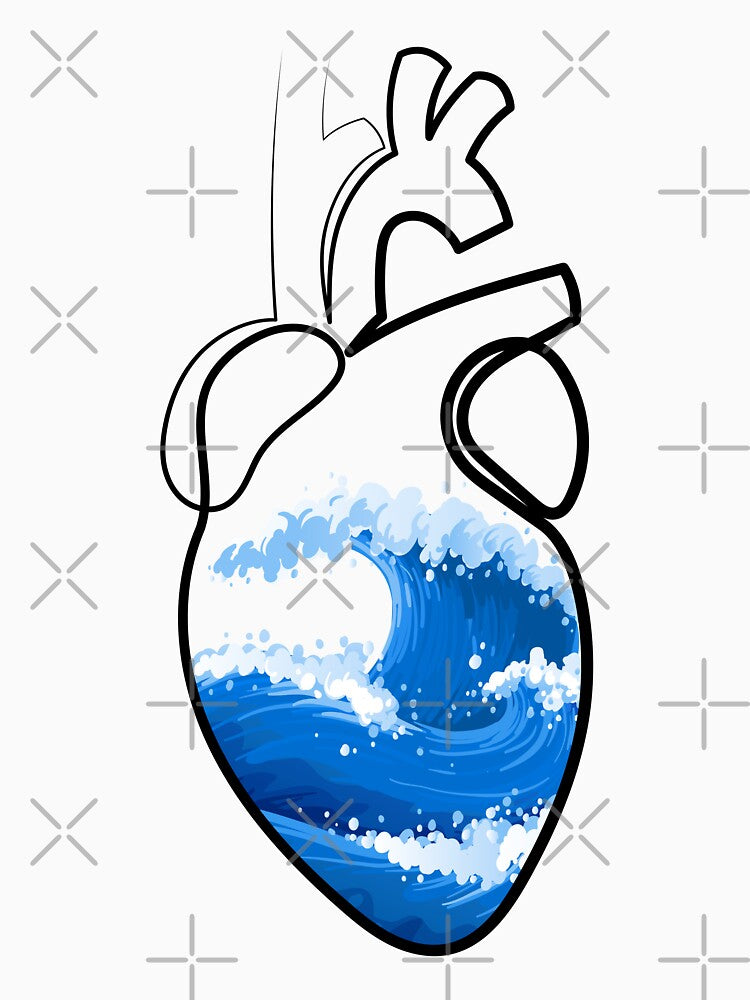 Storm in my Heart | One Line Drawing | One Line Art | Minimal | Minimalist by One-Line-Artist T-Shirts, Hoodie,... (Image 3)