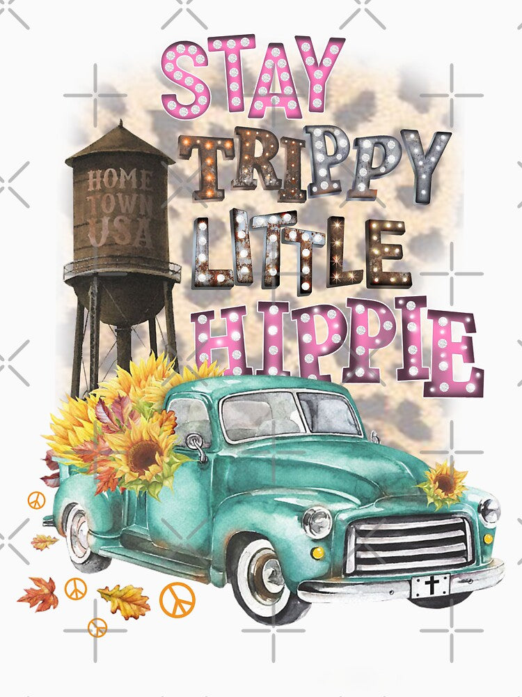 Stay trippy little hippie vintage farmhouse by artsyfashion T-Shirts, Hoodie, Sweatshirt | BlankRebels.com (Image 3)