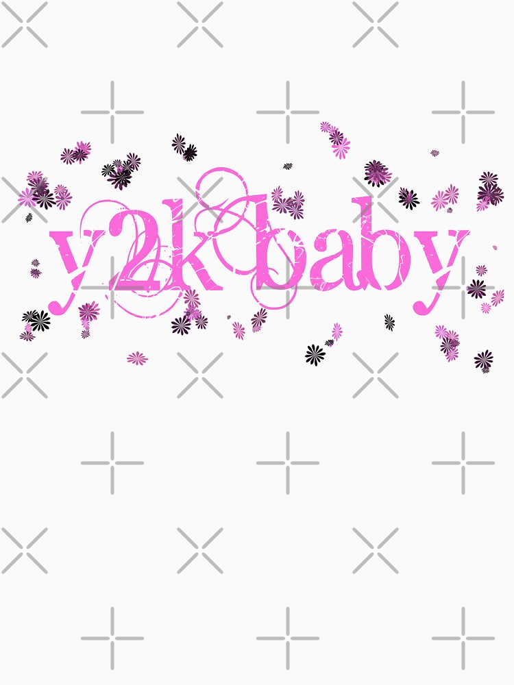 Flower Y2k Baby Tee by KatyaDesigns Hoodie, Sweatshirt | BlankRebels.com (Image 3)