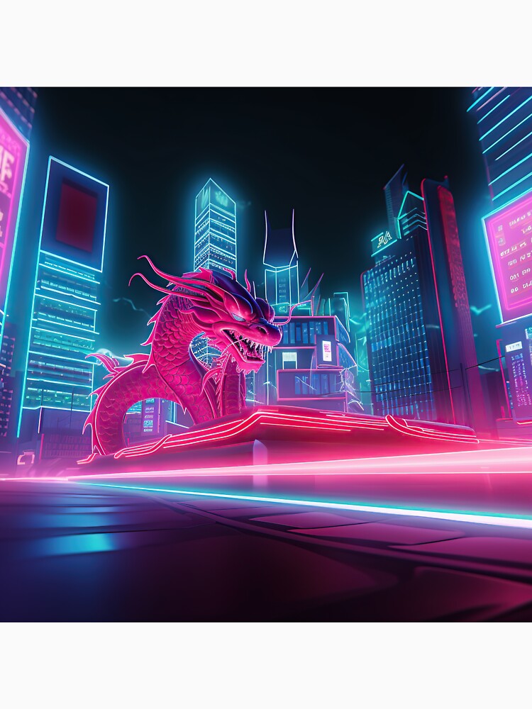 Futuristic Chinese Dragon by IA-Power T-Shirts, Hoodie, Sweatshirt | BlankRebels.com (Image 3)