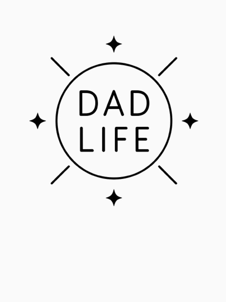 Dad Life Badge by Ayoubbkr T-Shirts, Hoodie, Sweatshirt | BlankRebels.com (Image 3)
