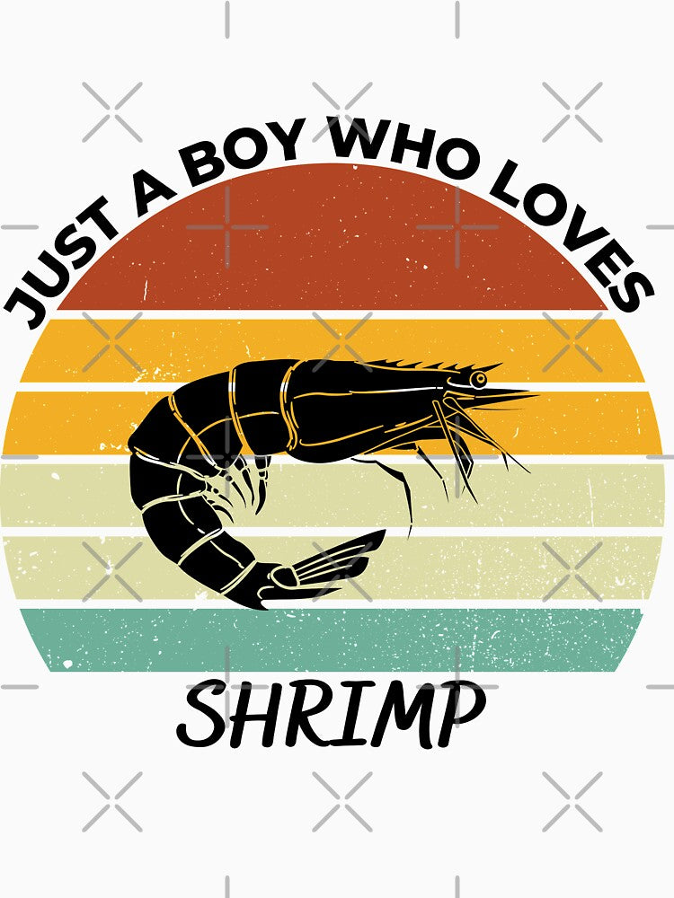 Just a boy who loves shrimp by chomperdesigns T-Shirts, Hoodie, Sweatshirt | BlankRebels.com (Image 3)