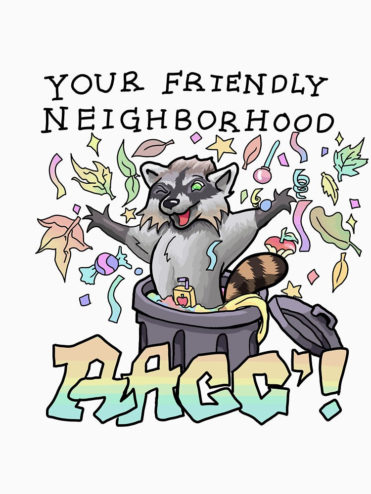 Raccoon Time Is Every Time by Sharkers T-Shirts, Hoodie, Sweatshirt | BlankRebels.com (Image 3)