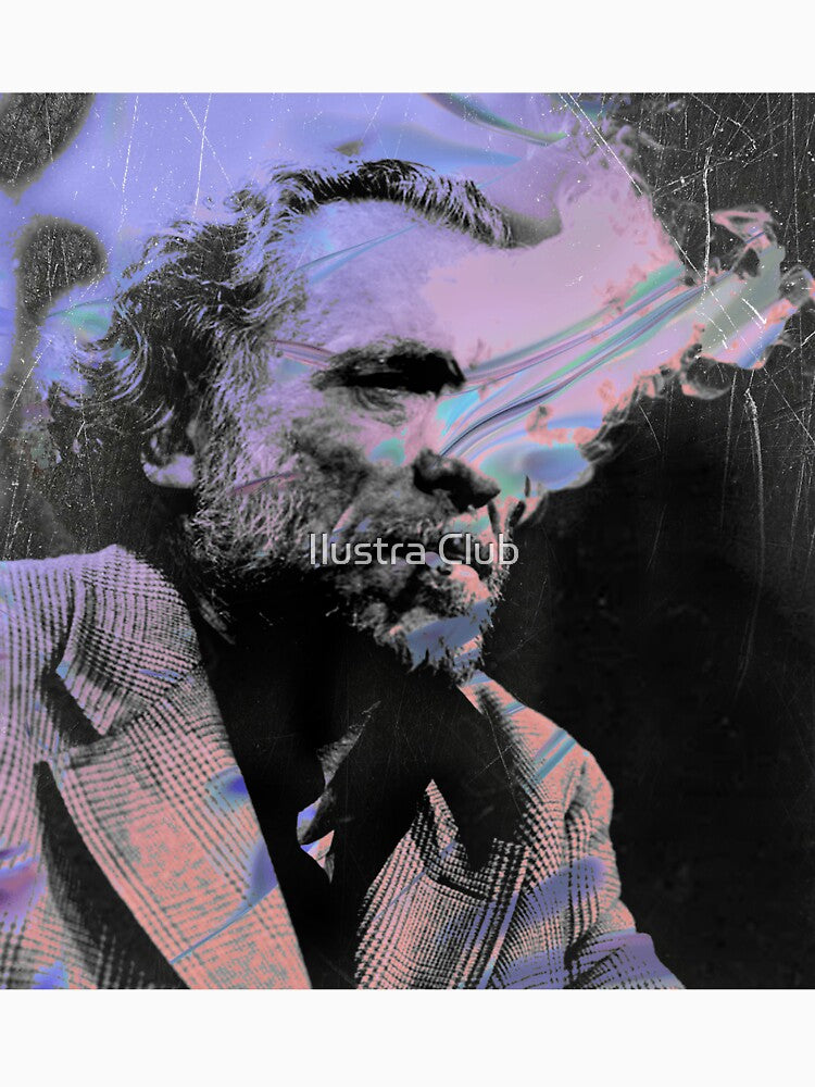 bukowski artwork by Ilustra Club T-Shirts, Hoodie, Sweatshirt | BlankRebels.com (Image 3)