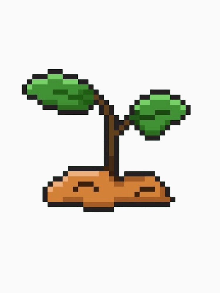 Plant pixel design by FrostCore1 T-Shirts, Hoodie, Sweatshirt | BlankRebels.com (Image 3)