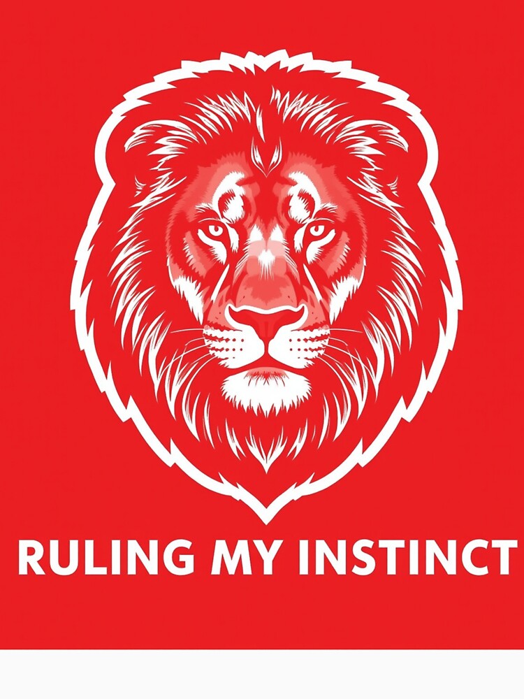 Ruling my instinct design by Motivated Sensei T-Shirts, Hoodie, Sweatshirt | BlankRebels.com (Image 3)