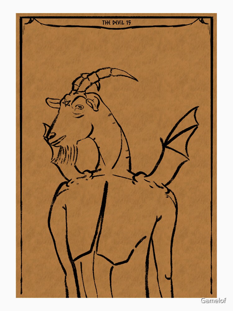 Devil tarot by Gamelof T-Shirts, Hoodie, Sweatshirt | BlankRebels.com (Image 2)