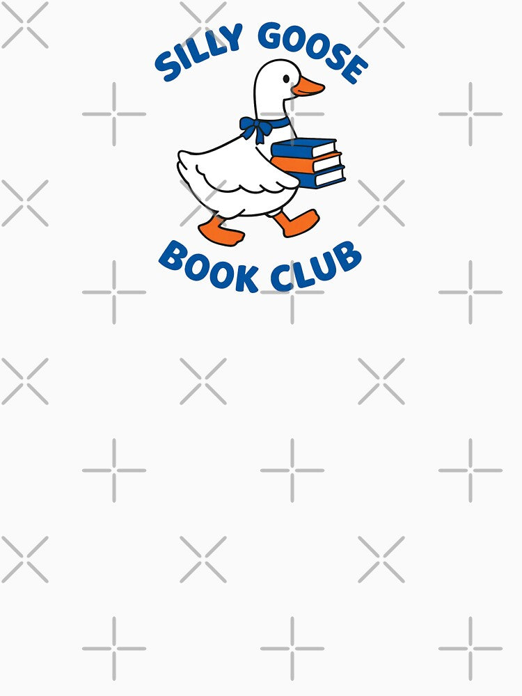 Funny Silly Goose Book Club by Schroedingerska