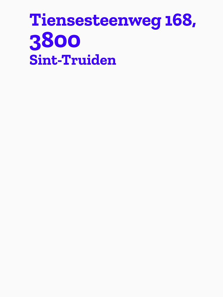 Sent-Truiden Stadium Address by The Chuck Wagon