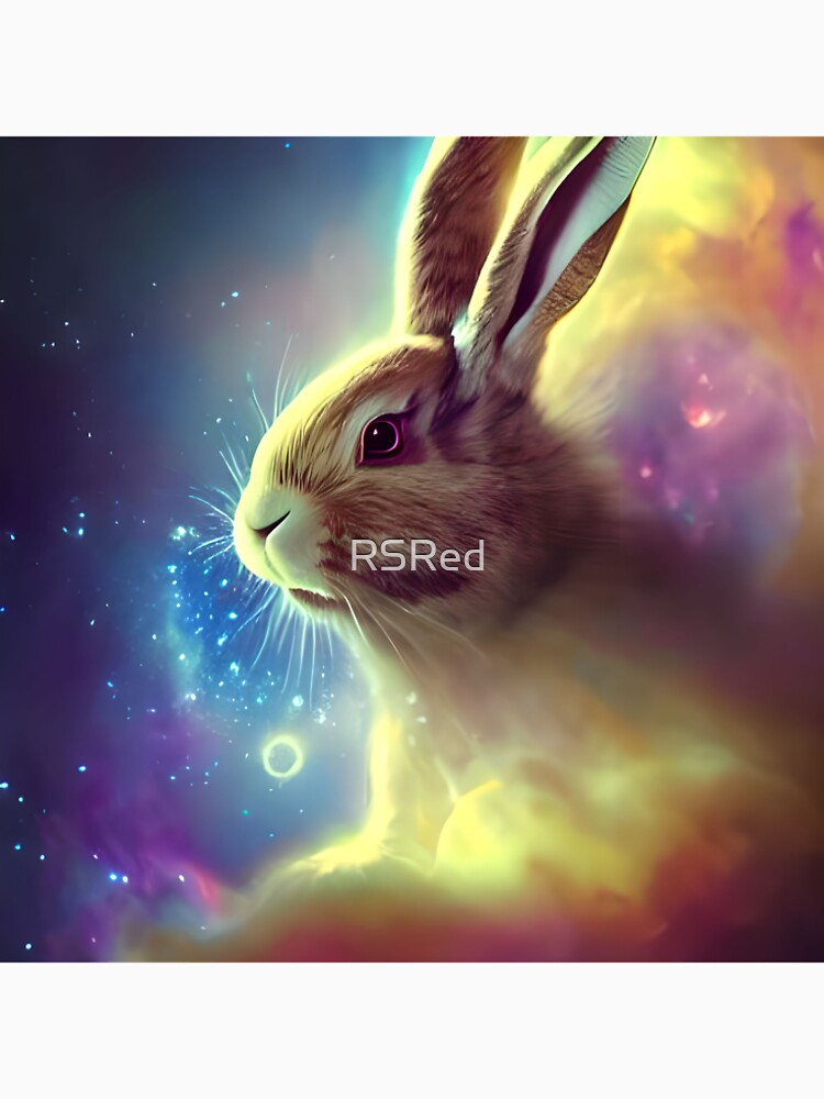Galaxy Rabbit by RSRed T-Shirts, Hoodie, Sweatshirt | BlankRebels.com (Image 2)