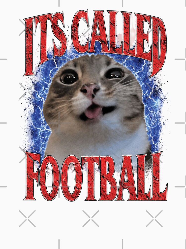 Football Silly Cat USA World Cup Meme Shirt Funny Y2K Grunge Cat Graphic Tee Soccer Meme Shirt Chaotic Cat Fan Gift by darkdotsdesigns