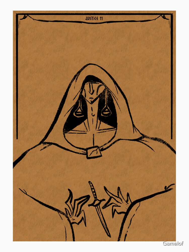 Justice tarot by Gamelof T-Shirts, Hoodie, Sweatshirt | BlankRebels.com (Image 2)
