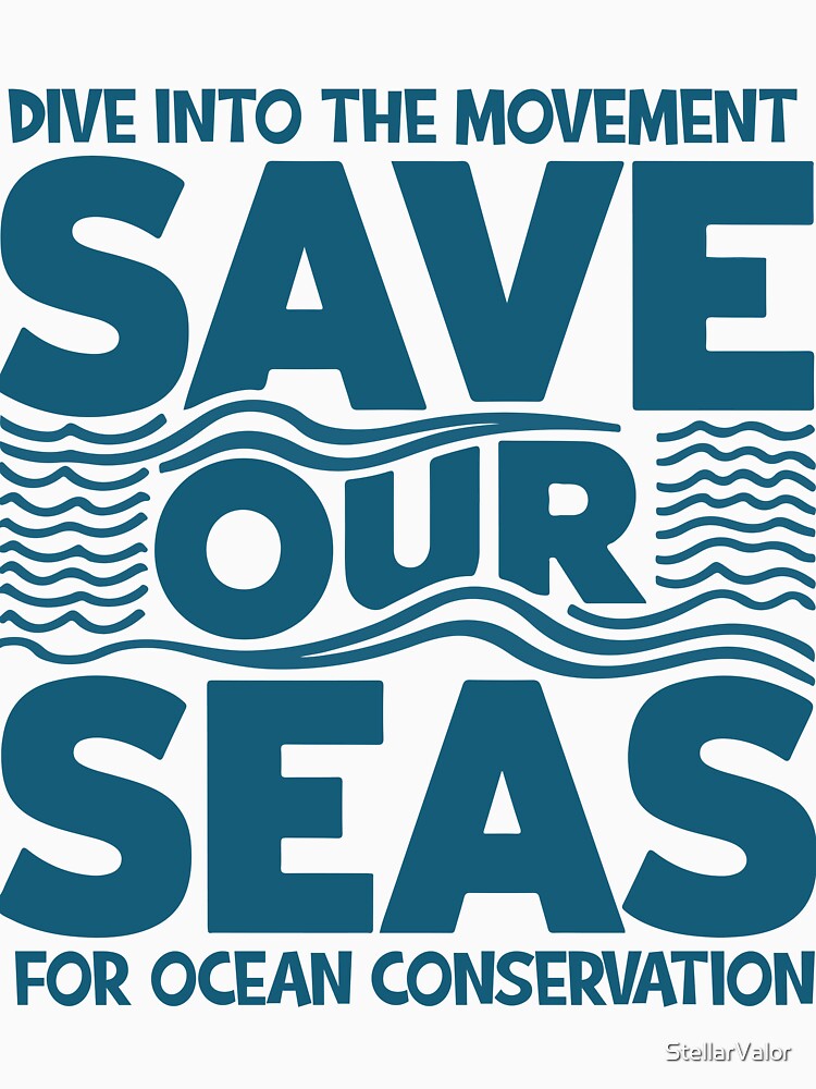 Save Our Seas: Join the Movement by StellarValor T-Shirts, Hoodie, Sweatshirt | BlankRebels.com (Image 3)
