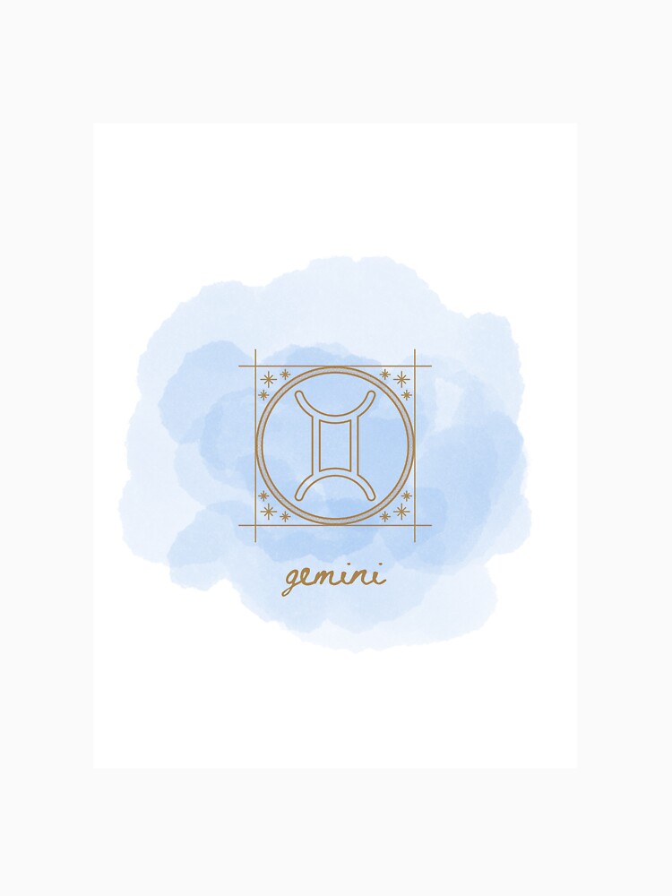 Minimalist Gemini Watercolor by amber-eilift T-Shirts, Hoodie, Sweatshirt | BlankRebels.com (Image 3)