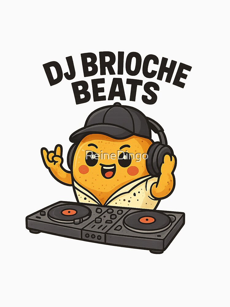 DJ Brioche Beats – The kawaii turntable star by ReineDingo T-Shirts, Hoodie, Sweatshirt | BlankRebels.com (Image 3)