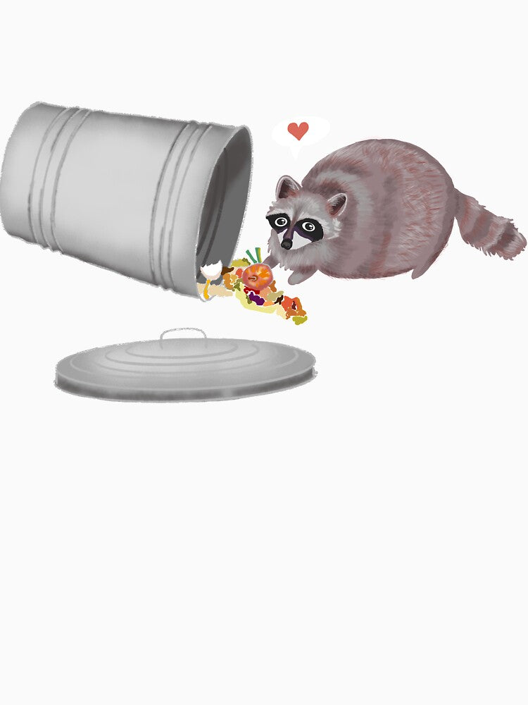 Chubby Trash Panda by rachelleybell T-Shirts, Hoodie, Sweatshirt | BlankRebels.com (Image 3)