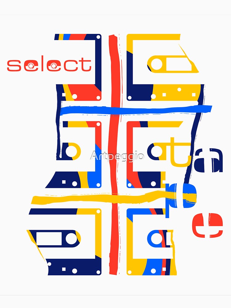 Colored Music Tapes by Artpeggio T-Shirts, Hoodie, Sweatshirt | BlankRebels.com (Image 3)