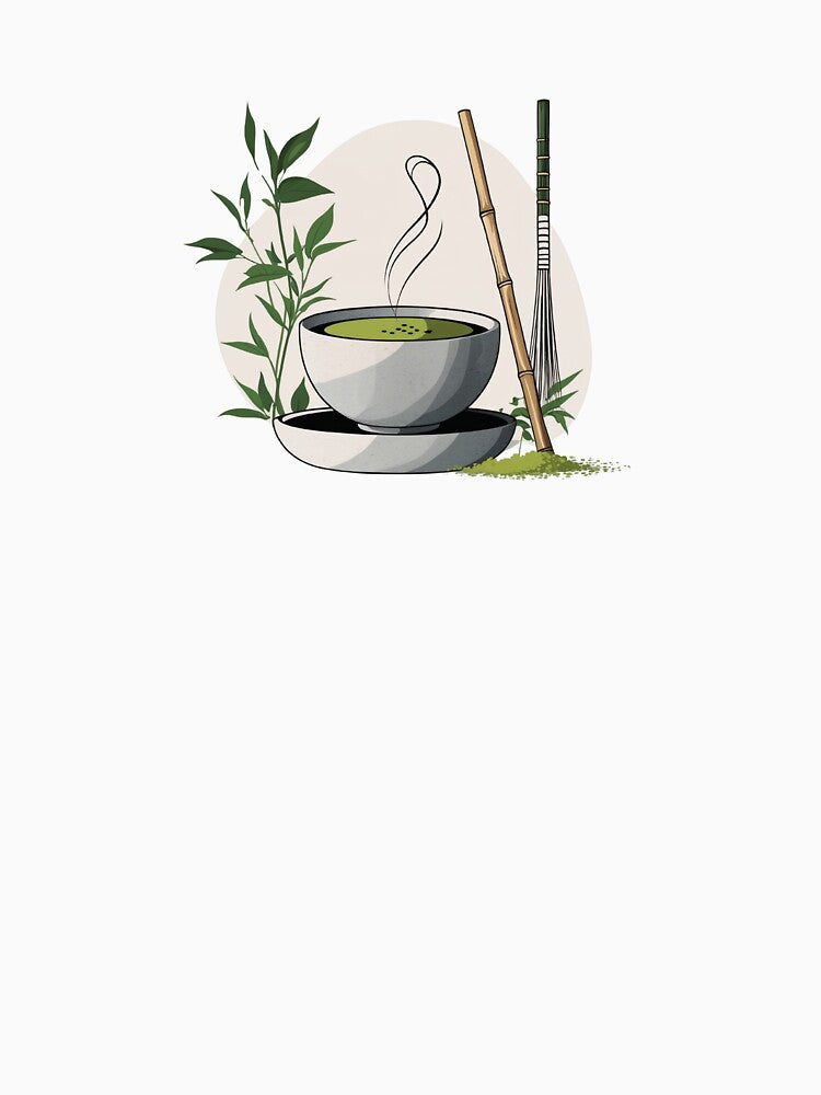 Matcha Mood – Minimal Japanese Tea Aesthetic by 0606PM T-Shirts, Hoodie, Sweatshirt | BlankRebels.com (Image 3)