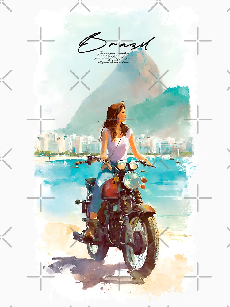 Girl traveling through Brazil. by UrbanTRIP