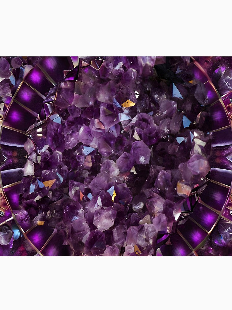 Amethyst 10 Circle by christineiris T-Shirts, Hoodie, Sweatshirt | BlankRebels.com (Image 3)