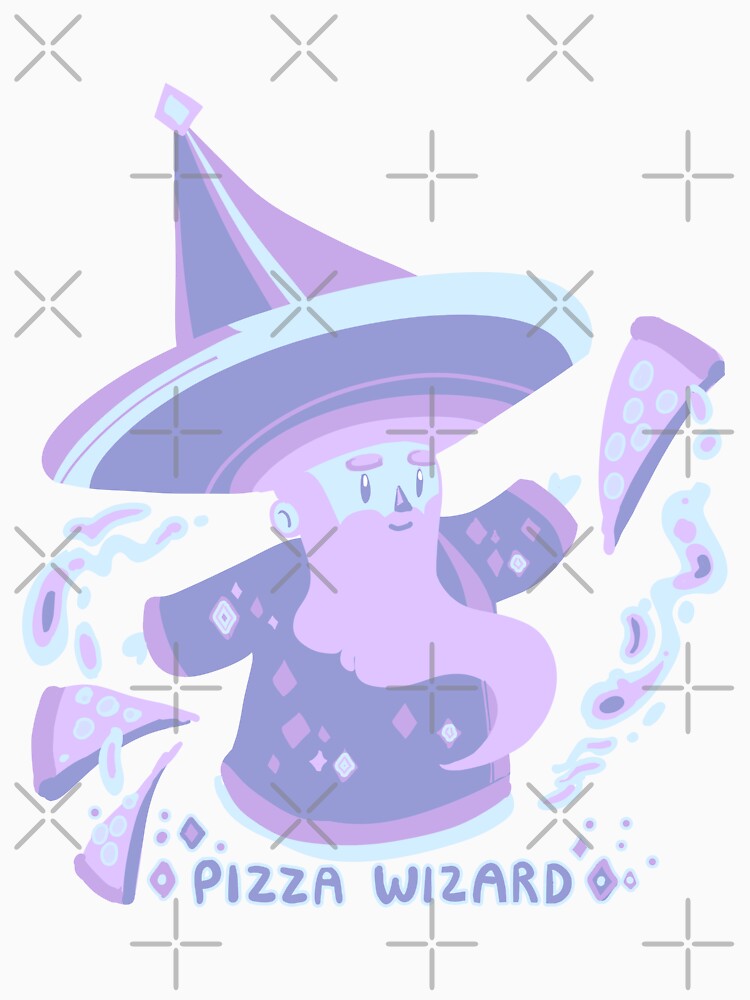 Pizza Wizard Pastel by WormLasagna T-Shirts, Hoodie, Sweatshirt | BlankRebels.com (Image 3)
