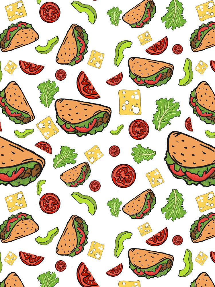 Taco Tuesday by ClaireyGee T-Shirts, Hoodie, Sweatshirt | BlankRebels.com (Image 3)