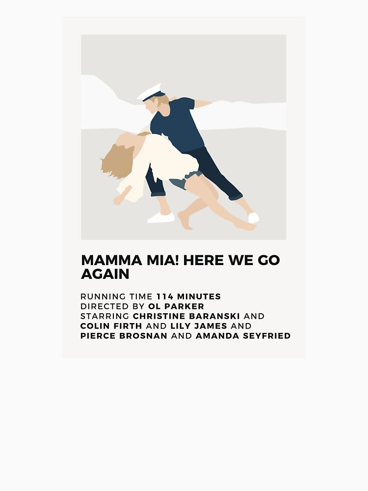 Mamma Mia Minimalist Poster by honeydesigns T-Shirts, Hoodie, Sweatshirt | BlankRebels.com (Image 3)