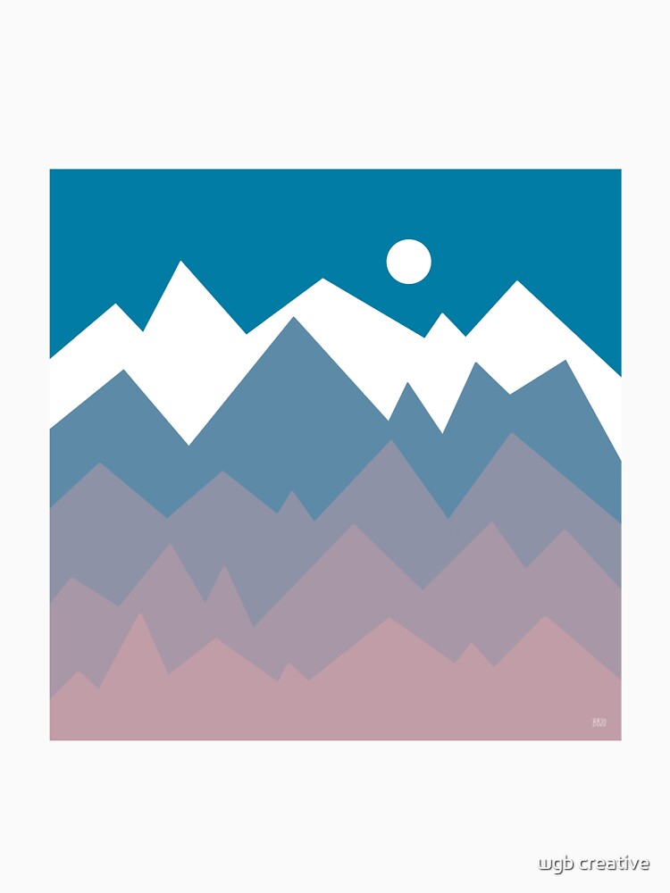 Mountain Dusk (II) by wgb creative T-Shirts, Hoodie, Sweatshirt | BlankRebels.com (Image 3)