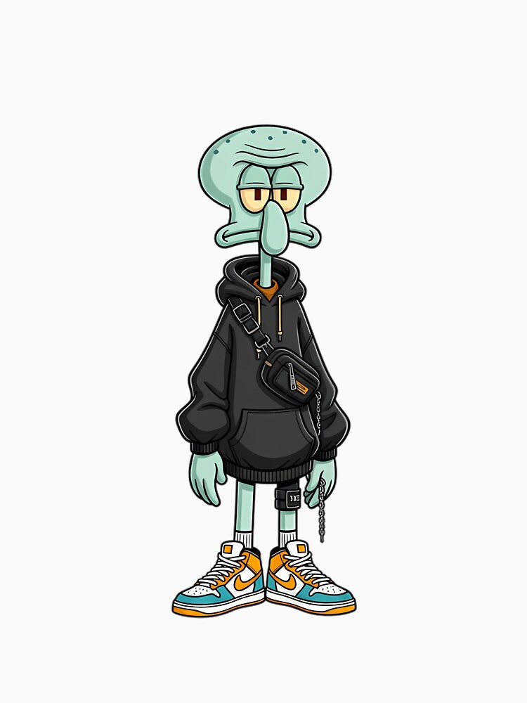 Squidward Streetwear by RichardEstelos T-Shirts, Hoodie, Sweatshirt | BlankRebels.com (Image 3)
