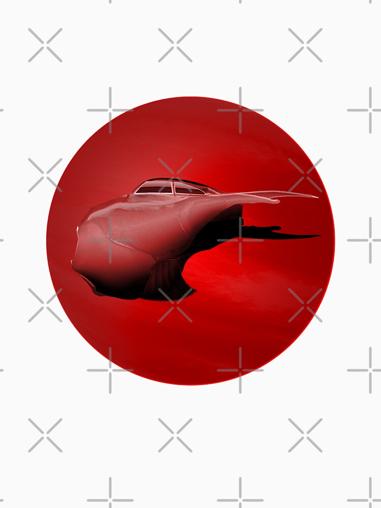 SCIFI CAR 50S FLYING by A-T-H T-Shirts, Hoodie, Sweatshirt | BlankRebels.com (Image 3)
