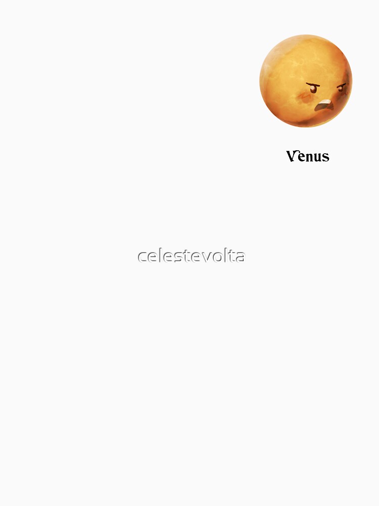 Venus Planet of Solar System to Pack little cute kawaii - learn astronomy gift by celestevolta T-Shirts,... (Image 3)