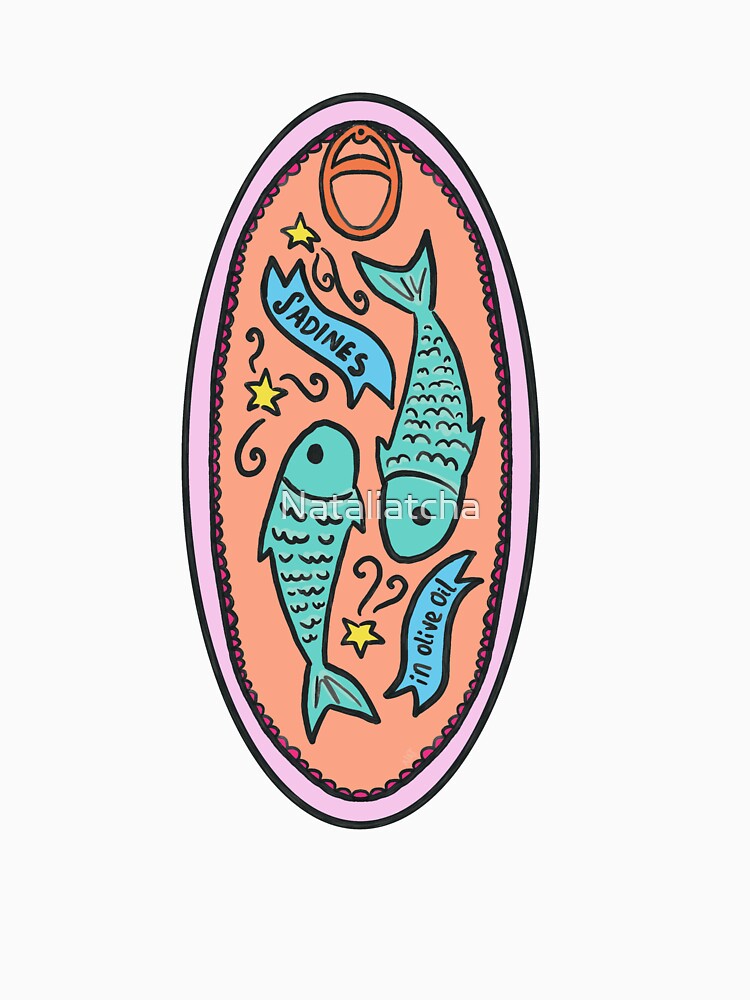Cute little Tin of Sardines by Nataliatcha T-Shirts, Hoodie, Sweatshirt | BlankRebels.com (Image 3)