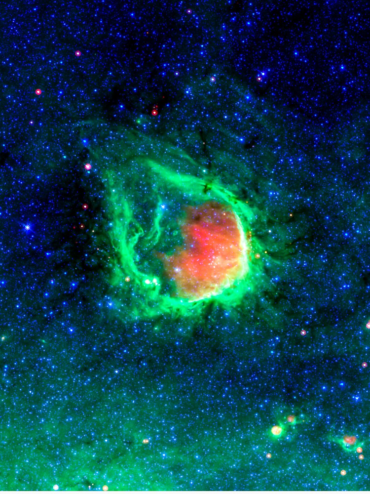 Emerald Green Cosmic Star Galaxy by newburyboutique T-Shirts, Hoodie, Sweatshirt | BlankRebels.com (Image 3)
