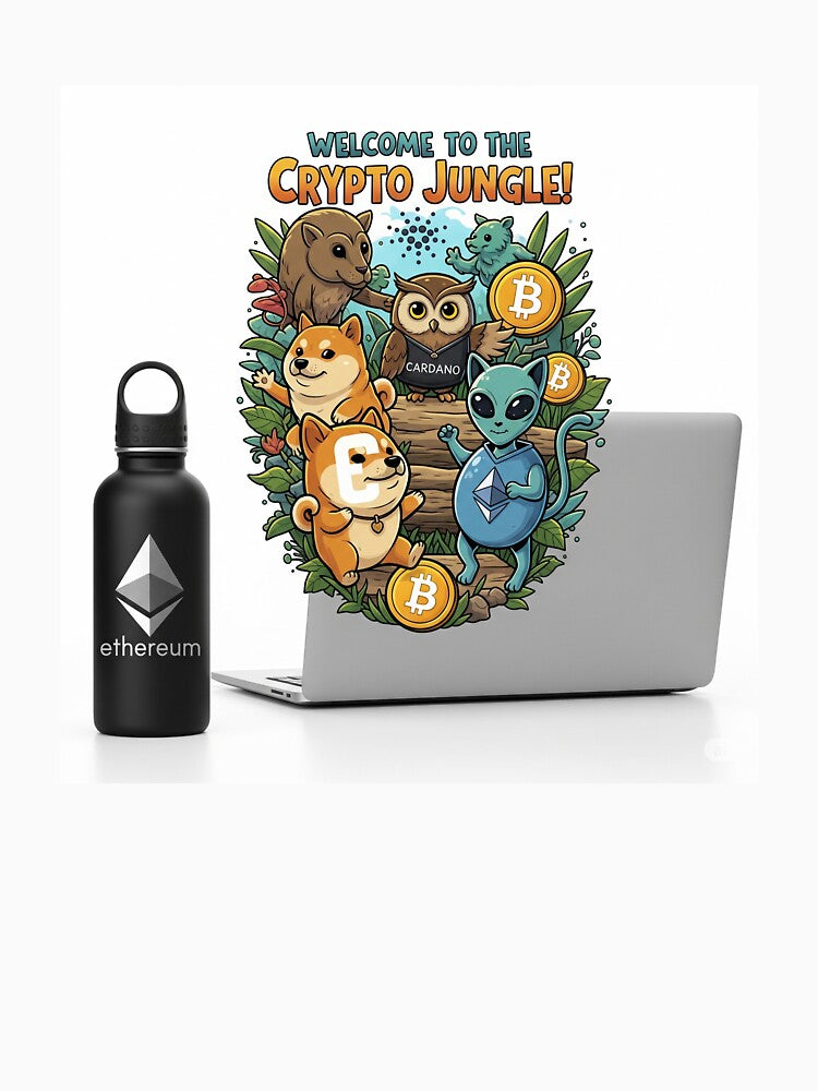 "Welcome to the Crypto Jungle!" – Cute Crypto Coin Animals by Roniit0001