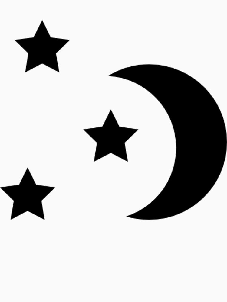 Moon Lunar Phase Star by CarmenUmbach T-Shirts, Hoodie, Sweatshirt | BlankRebels.com (Image 3)
