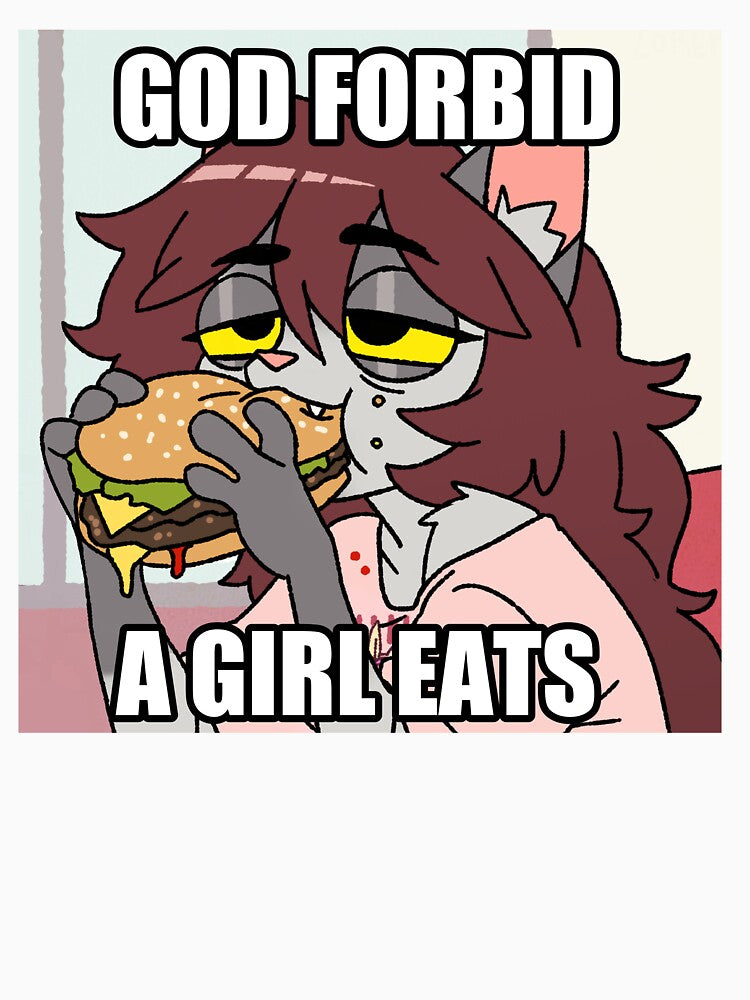 girl eating by lorepaw T-Shirts, Hoodie, Sweatshirt | BlankRebels.com (Image 3)