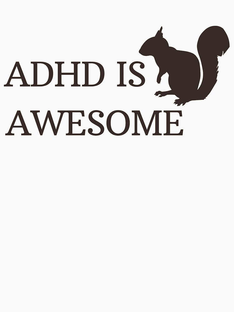 ADHD Is Awesome Squirrel by Color-Sparkle T-Shirts, Hoodie, Sweatshirt | BlankRebels.com (Image 3)