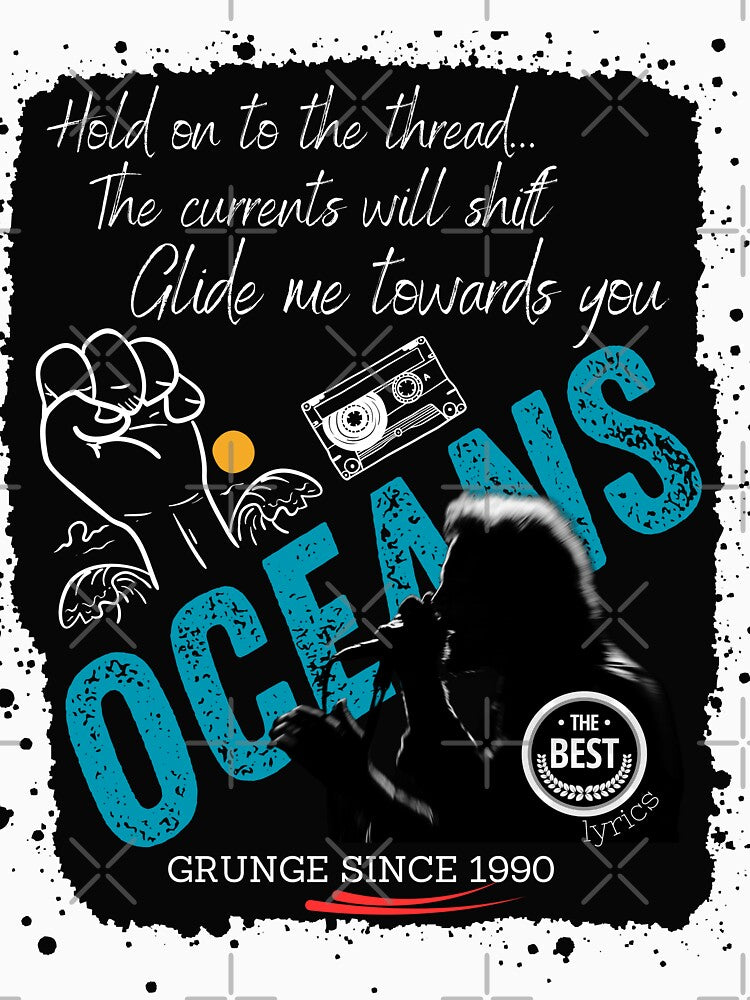 Ten FAN Oceans Grunge 90s nostalgia by fleive T-Shirts, Hoodie, Sweatshirt | BlankRebels.com (Image 3)
