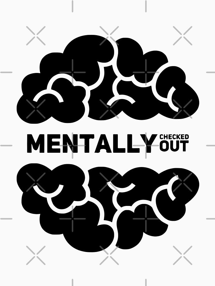 Mentally Checked Out by Marvelpic T-Shirts, Hoodie, Sweatshirt | BlankRebels.com (Image 3)