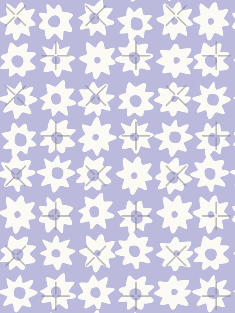 BOHO STAR PATTERN LILAC MAUVE by blomastudios T-Shirts, Hoodie, Sweatshirt | BlankRebels.com (Image 3)