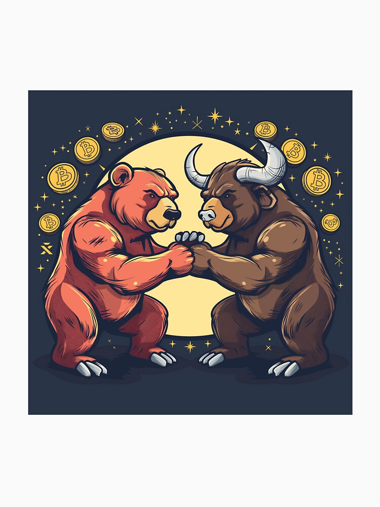 Crypto Clash: Bear vs Bull Arm Wrestling Challenge! by Liseri T-Shirts, Hoodie, Sweatshirt | BlankRebels.com (Image 3)