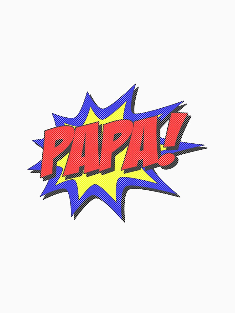 superhero papa by milaarty T-Shirts, Hoodie, Sweatshirt | BlankRebels.com (Image 3)
