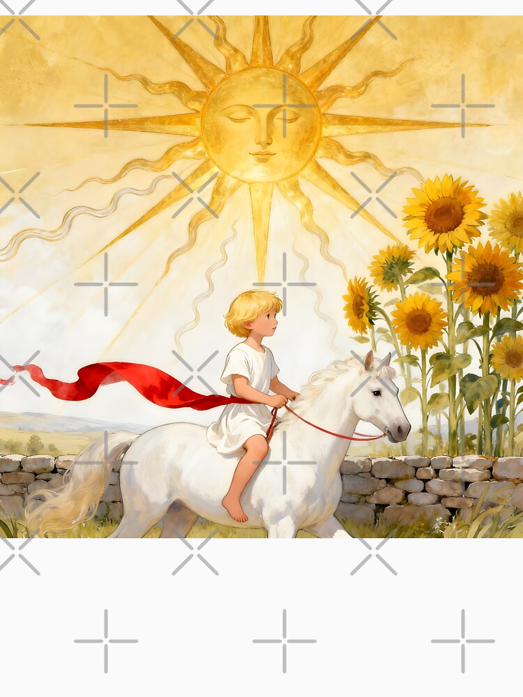 Tarot The Sun – Card of Joy, Success & Divine Life Force Energy by SoniaSarkali T-Shirts, Hoodie, Sweatshirt (Image 3)