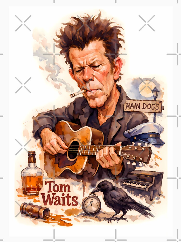 Tom Waits by Sarcastic designs T-Shirts, Hoodie, Sweatshirt | BlankRebels.com (Image 3)